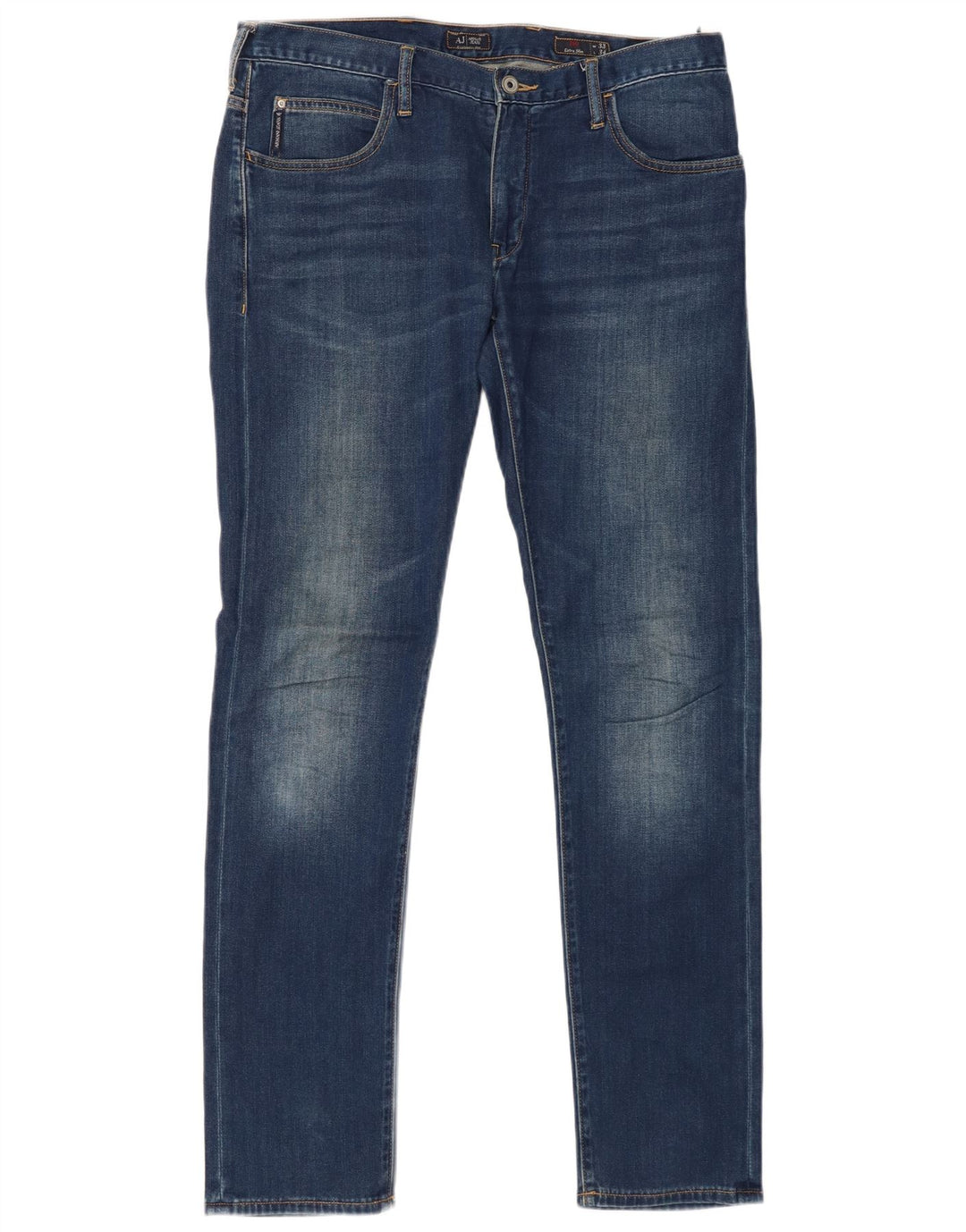 Ανδρικό Skinny Jeans ARMANI W33 L34 Μπλε βαμβακερό