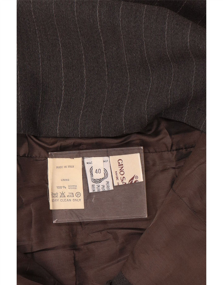 Gino Sartore Γυναικείο Longline Blazer Jacket IT 40 Small Grey Ride