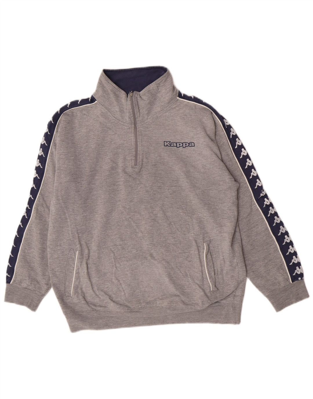 Γυναικείο γραφικό φούτερ Kappa Jumper UK 14 Medium Grey Colourblock