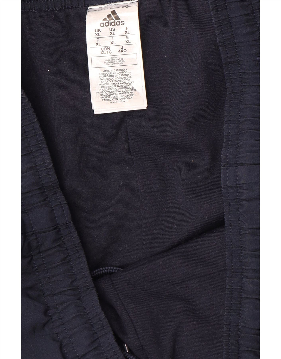 Ανδρική φόρμα ADIDAS Παντελόνι XL Navy Blue Polyester