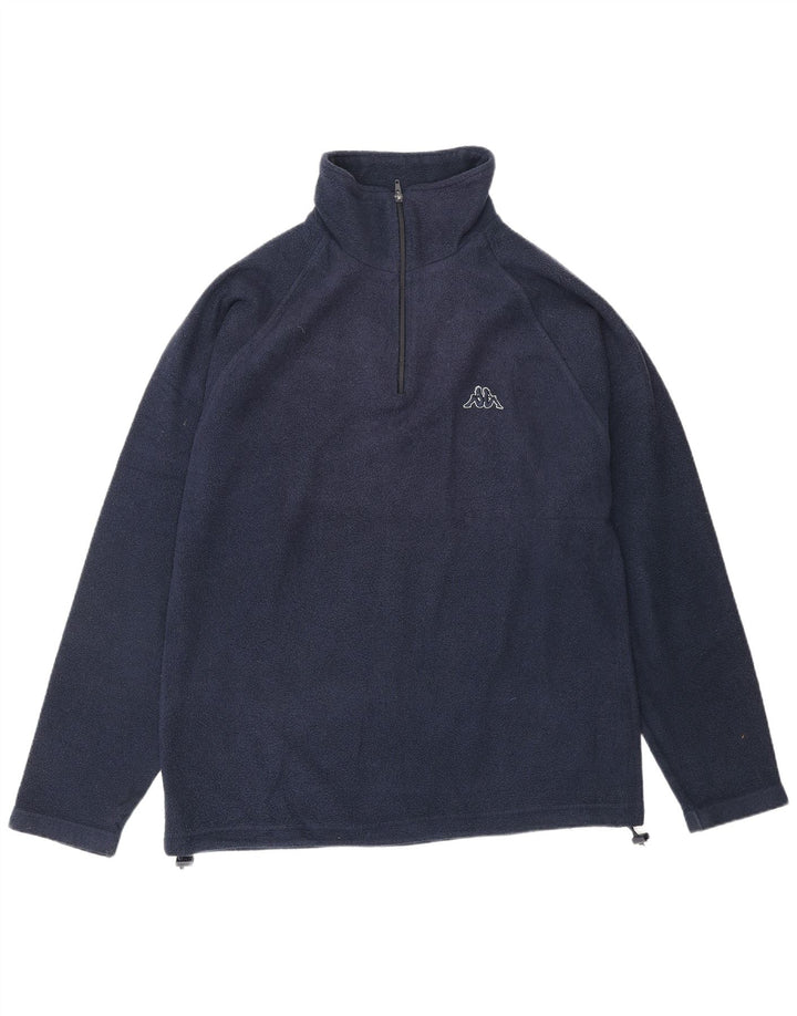 KAPPA Ανδρικό φερμουάρ Fleece Jumper Medium Navy Blue