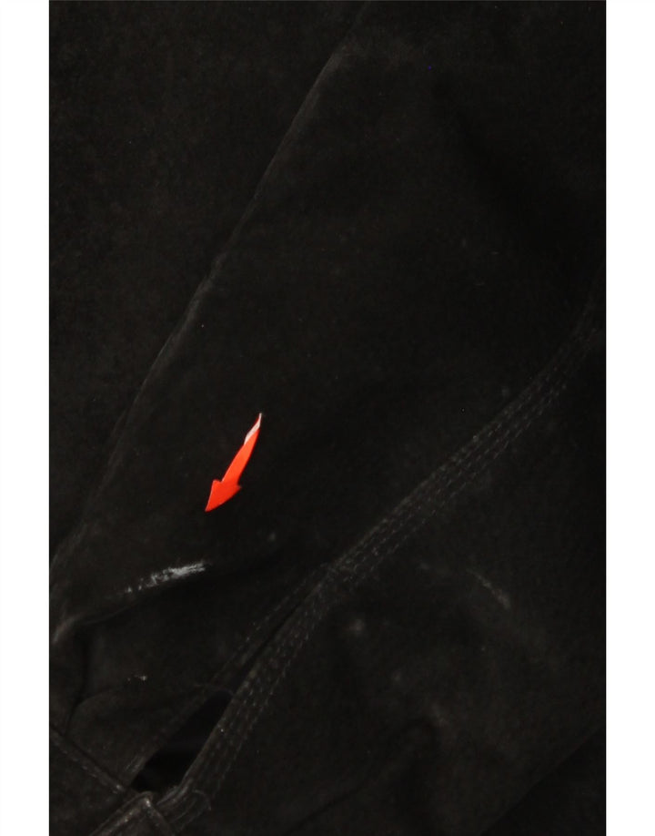 Ανδρικό Suede Jacket U.S. Posse Skins UK 40 μεγάλο μαύρο δέρμα