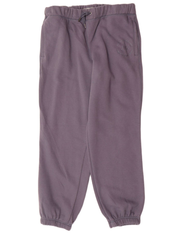 JACK WILLS Γυναικεία αθλητική φόρμα παντελόνι Joggers UK 16 μεγάλο μωβ βαμβακερό