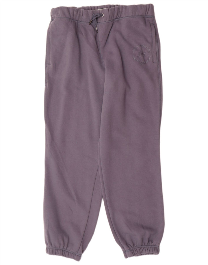 JACK WILLS Γυναικεία αθλητική φόρμα παντελόνι Joggers UK 16 μεγάλο μωβ βαμβακερό