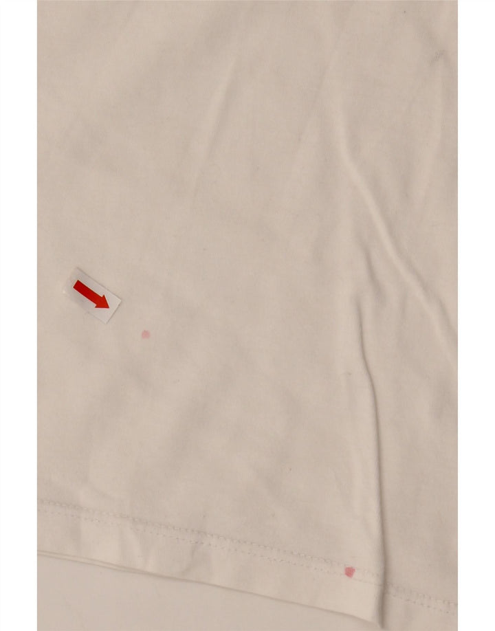 Γυναικείο γραφικό T-Shirt Levi's Top UK 16 Large White