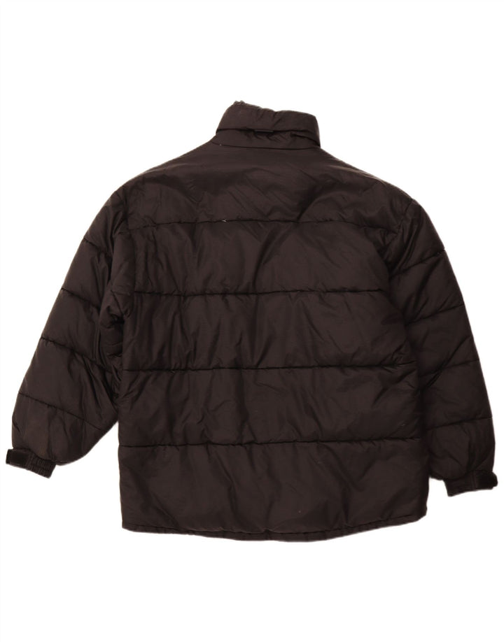 Vintage Ανδρικό μπουφάν UK 42 XL Μαύρο Πολυεστέρας