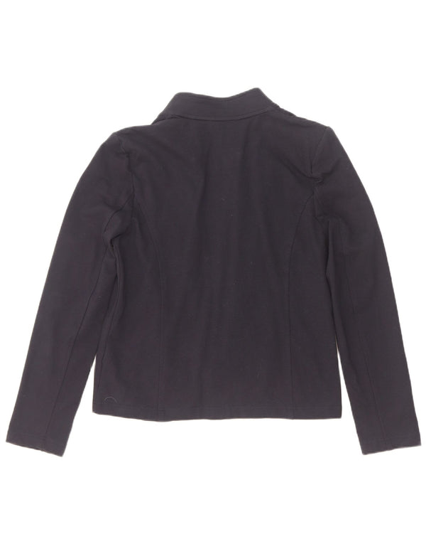 Tommy Hilfiger Γυναικείο Bomber Jacket UK 14 Medium Navy Blue Cotton