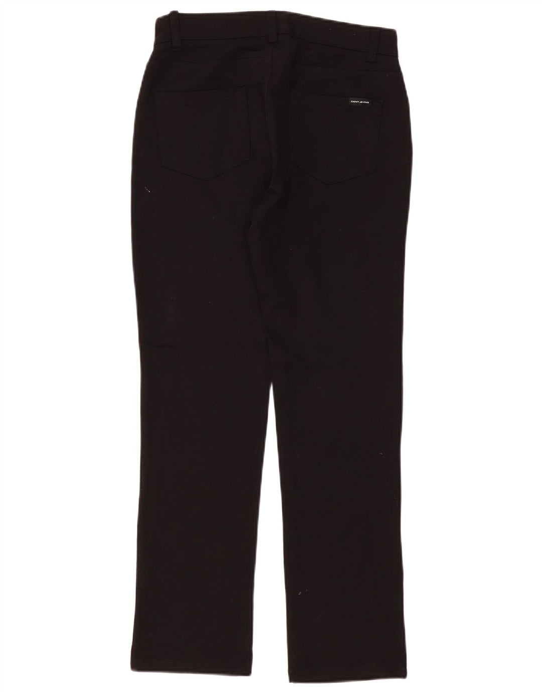 Γυναικείο ίσιο casual παντελόνι Dkny Small W27 L28 Μαύρο Viscose