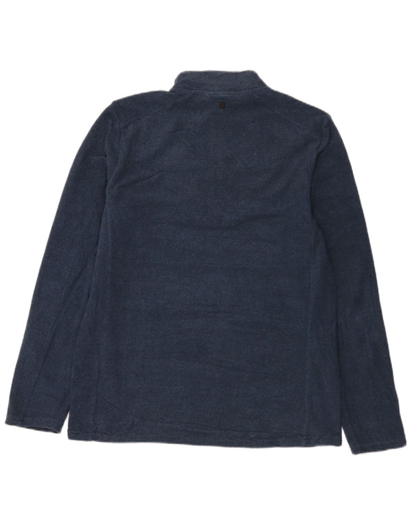 Ανδρικό φούτερ με φερμουάρ Mountain Warehouse, Jumper Medium Navy Blue Flecked