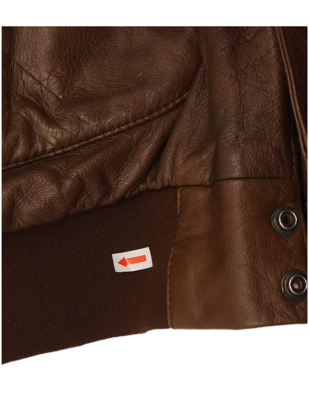 Outback Ανδρικό Δερμάτινο Μπουφάν UK 42 XL Καφέ Δερμάτινο