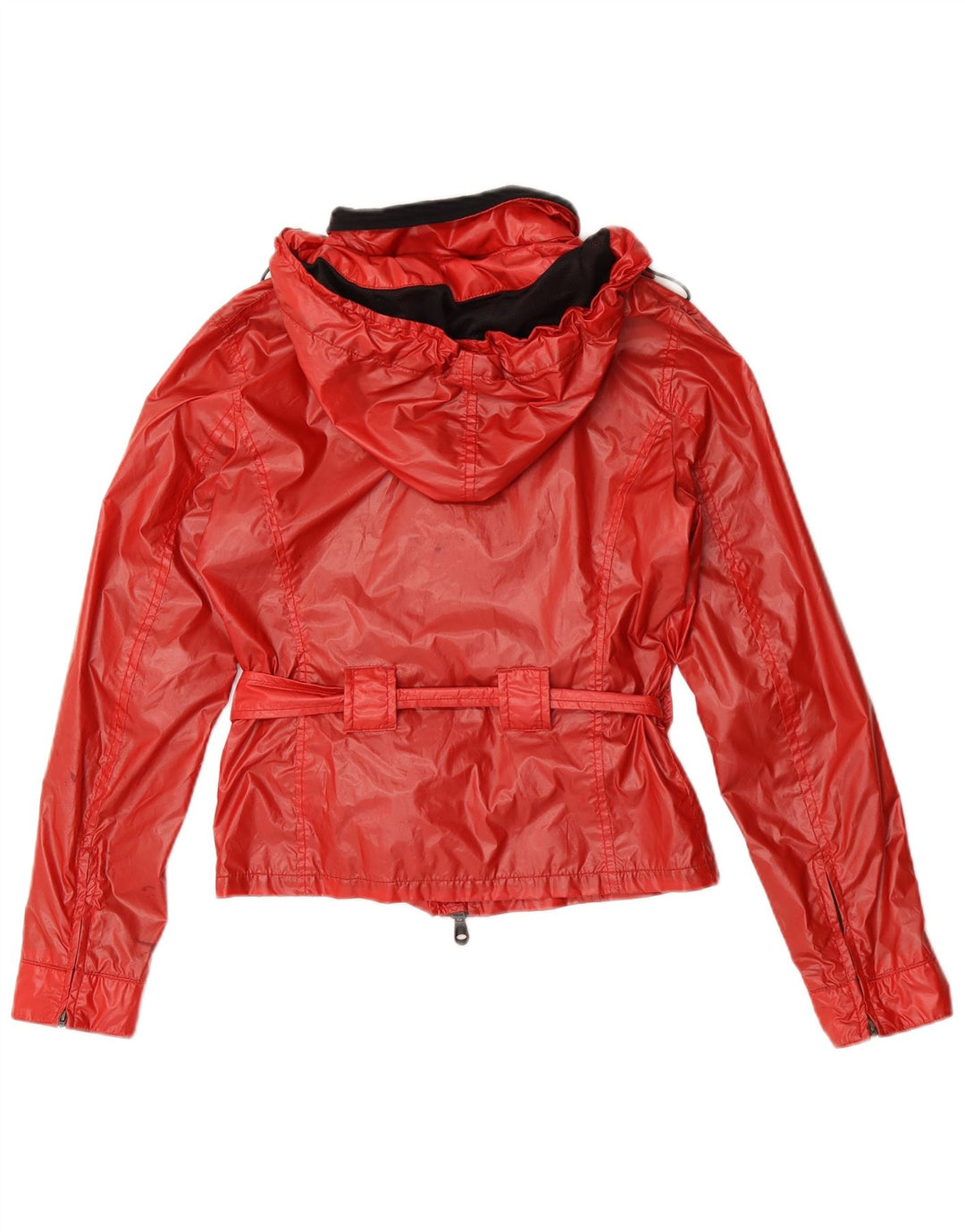 Refrigiwear Γυναικείο μπουφάν βροχής με κουκούλα IT 38 XS Red Polyester