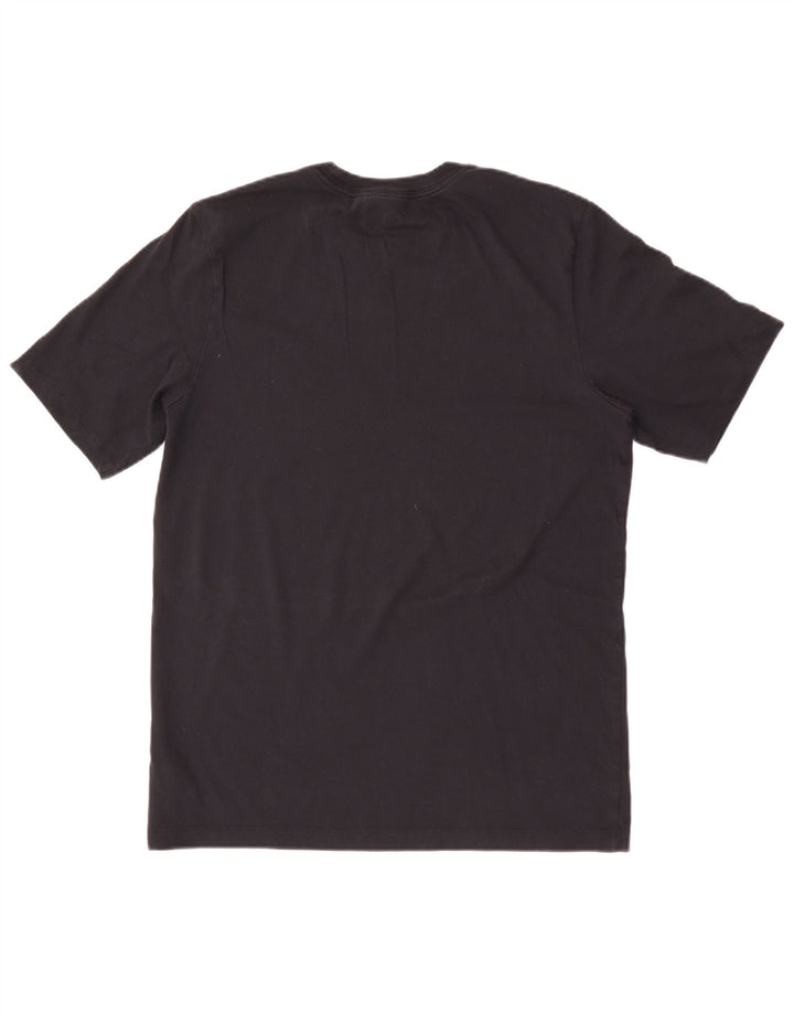 Μπλουζάκι γραφικό Nike, ανδρικό Dri Fit, μεσαίο μαύρο βαμβακερό