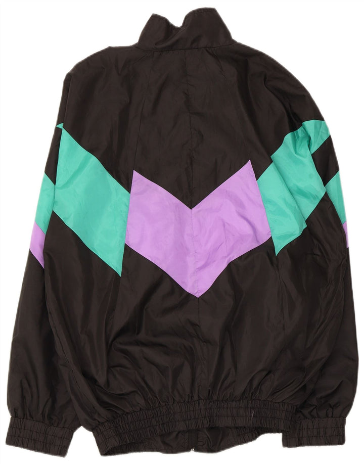 Ανδρική φόρμα Vintage Top Jacket Large Black Colourblock