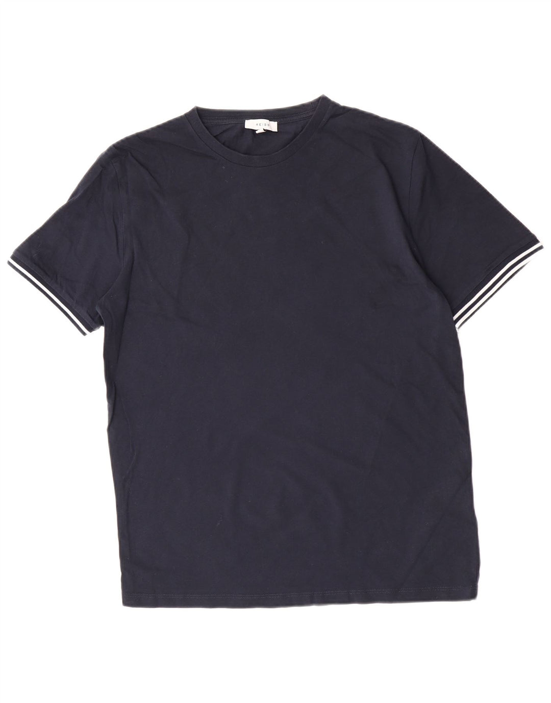 Ανδρικό T-Shirt Reiss Top Large Navy Blue από βαμβάκι