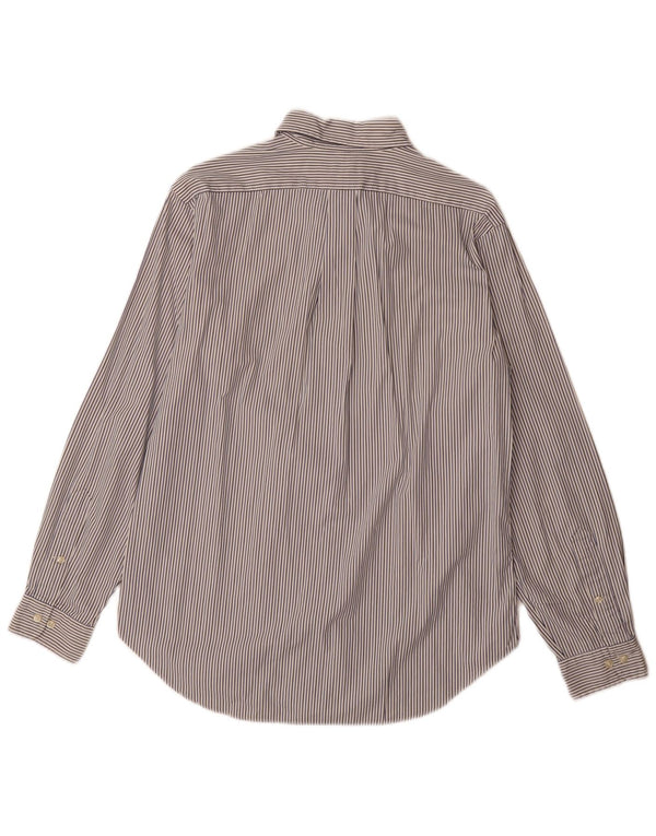 Polo Ralph Lauren Ανδρικό πουκάμισο 15 1/2 39 Μεσαίο λευκό ριγέ