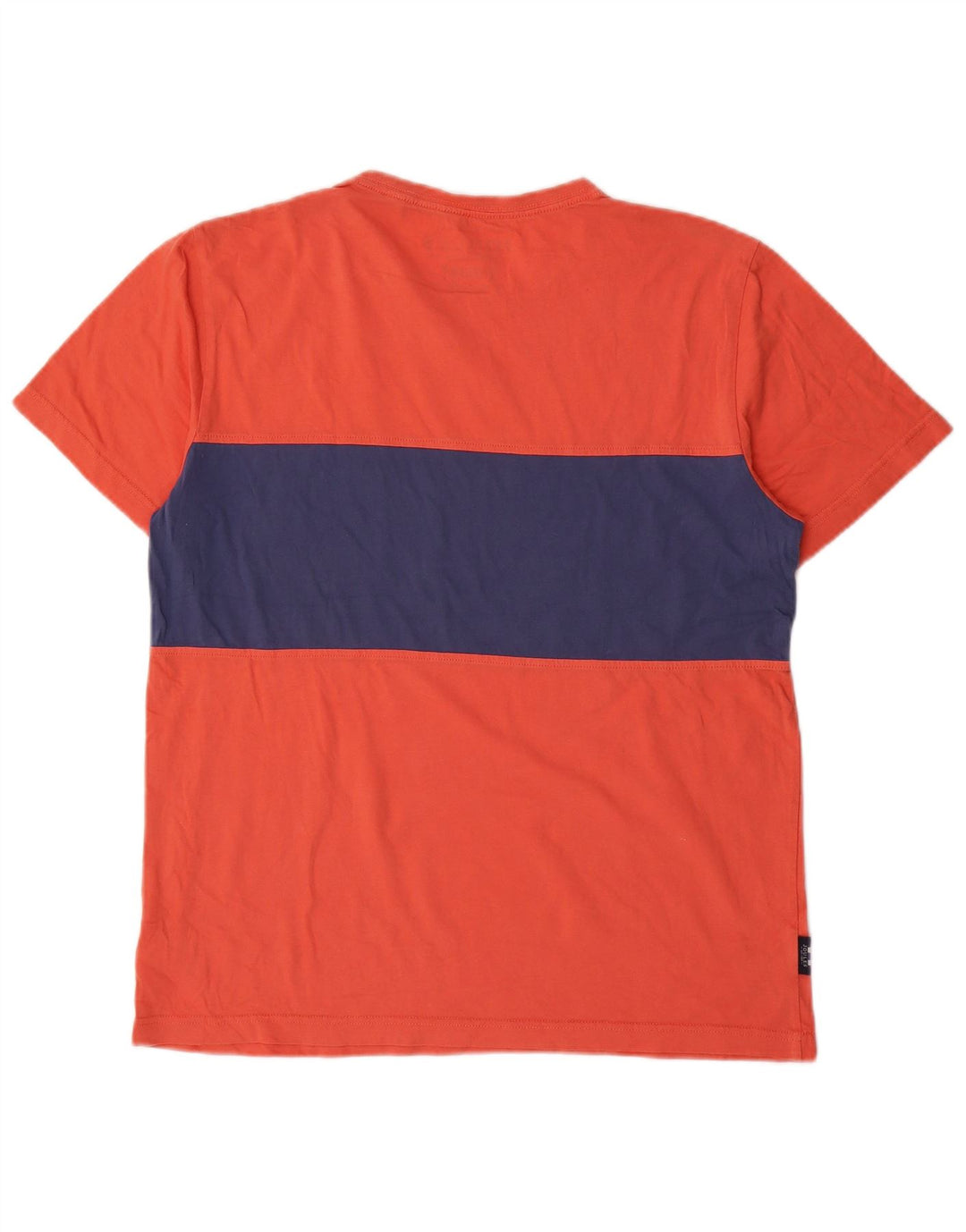 Ανδρικό T-Shirt Joules Τοπ μεσαίου πορτοκαλί χρώματος βαμβακερό