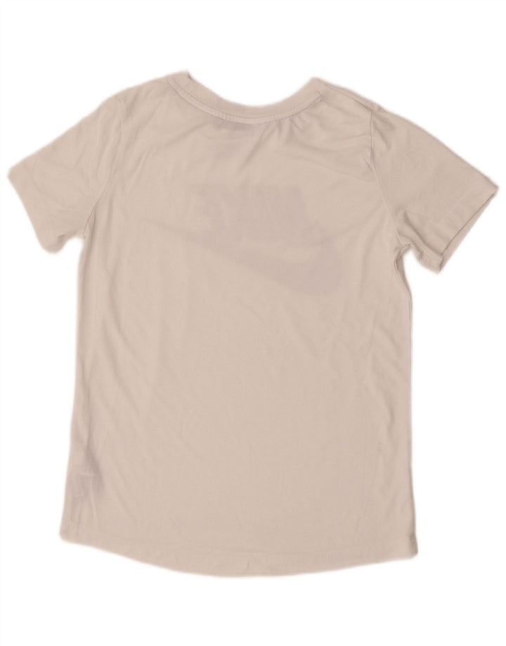 Γυναικείο γραφικό μπλουζάκι Nike Top UK 10 Small White Polyester