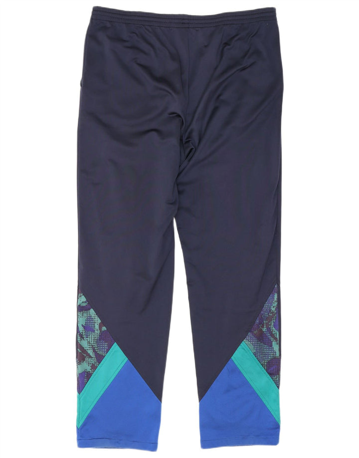Ανδρική φόρμα Fila Παντελόνι IT 52 Large Navy Blue Colorblock Πολυεστέρας