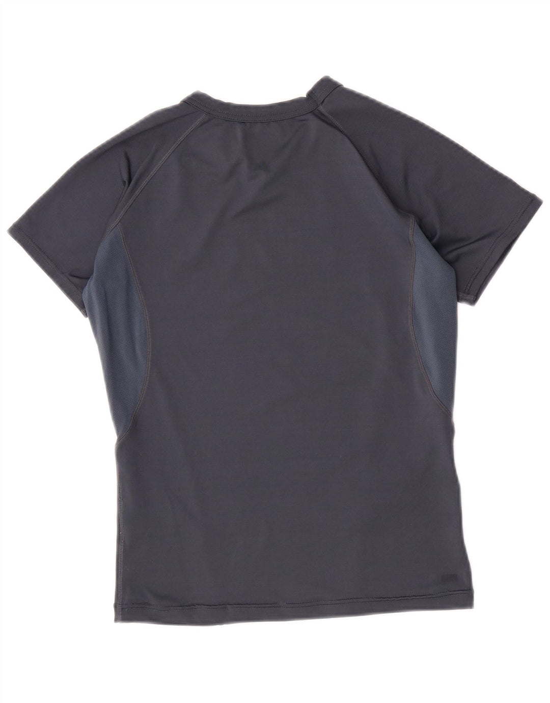 Reebok Boys T-shirt Top 11-12 Years Grey Colourblock Polyester