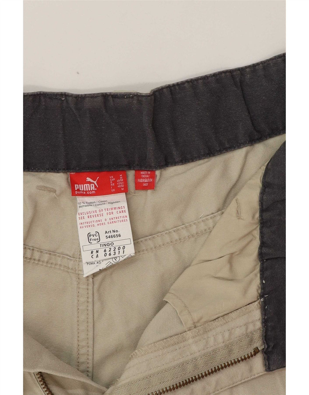 Puma Ανδρικό σορτς Cargo Medium W32 Γκρι βαμβακερό