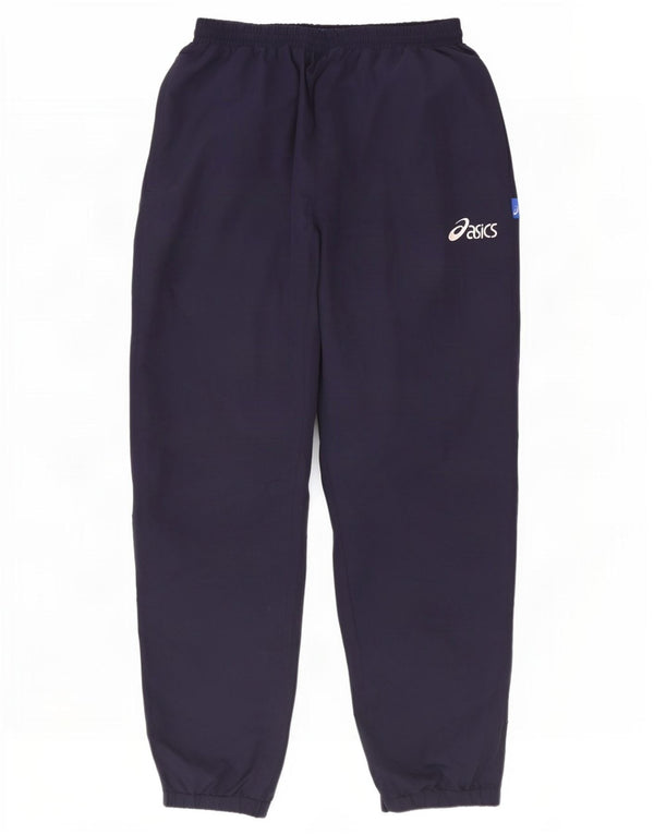 Asics Ανδρική αθλητική φόρμα Παντελόνι Joggers Large Navy Blue Polyester