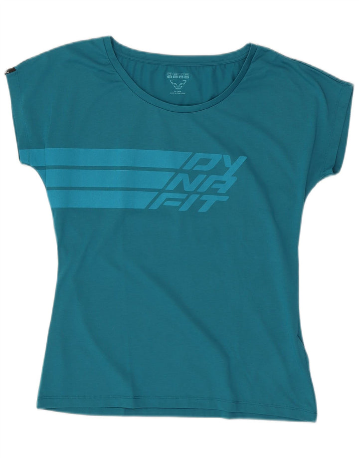 Γυναικείο γραφικό μπλουζάκι Dynafit Top UK 18 XL Blue Polyester