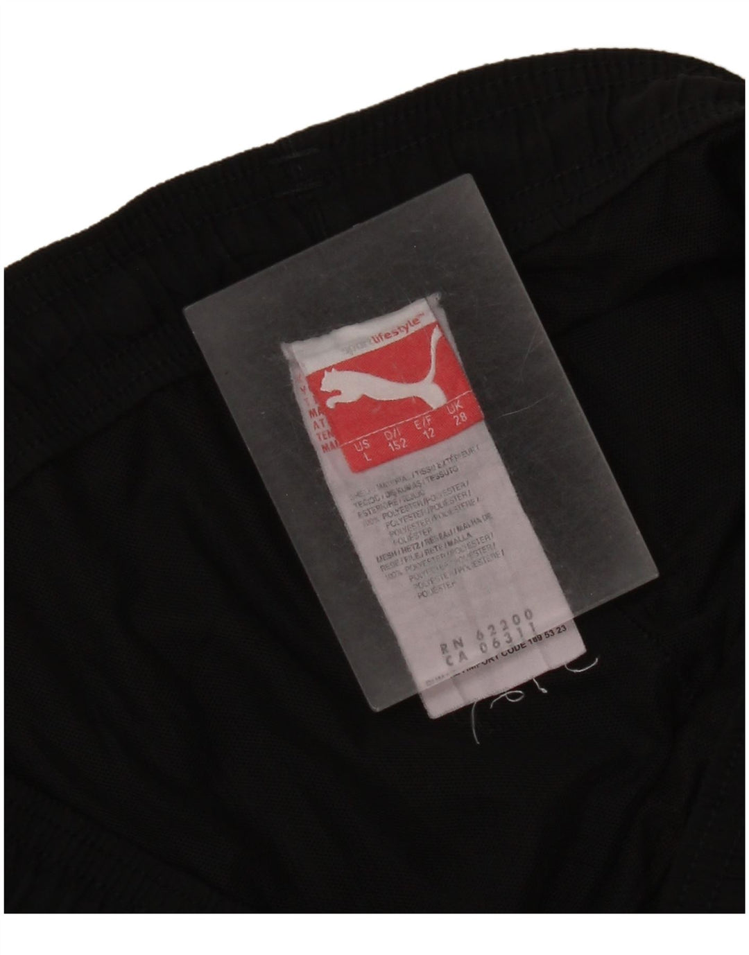 Puma Boys Graphic Sport σορτς 11-12 ετών Μαύρο Πολυεστέρα