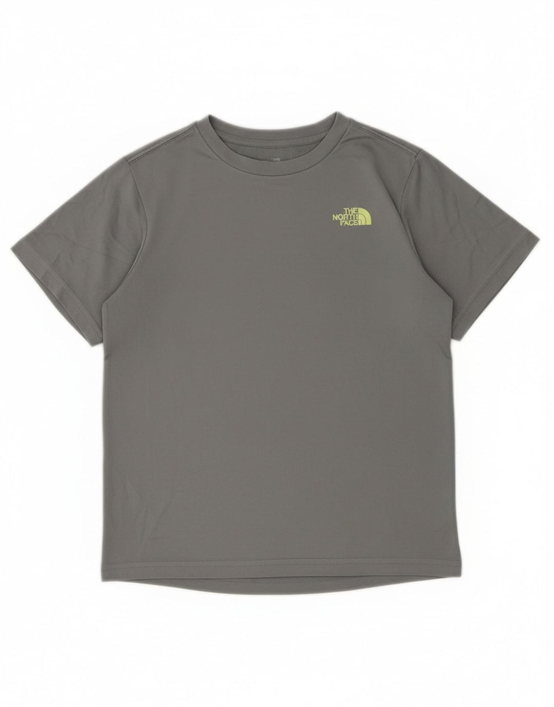 The North Face Boys T-Shirt Top 9-10 Years Medium Grey Polyester
