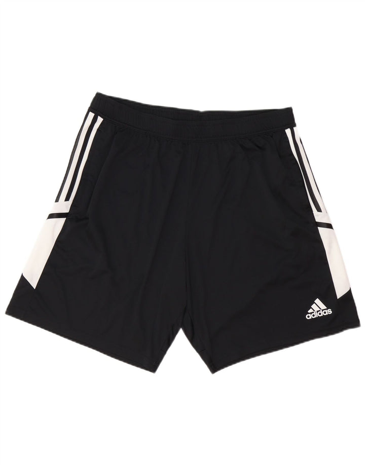 Ανδρικό αθλητικό σορτς Aeroready ADIDAS XL Μαύρο πολύχρωμο πολυεστέρα
