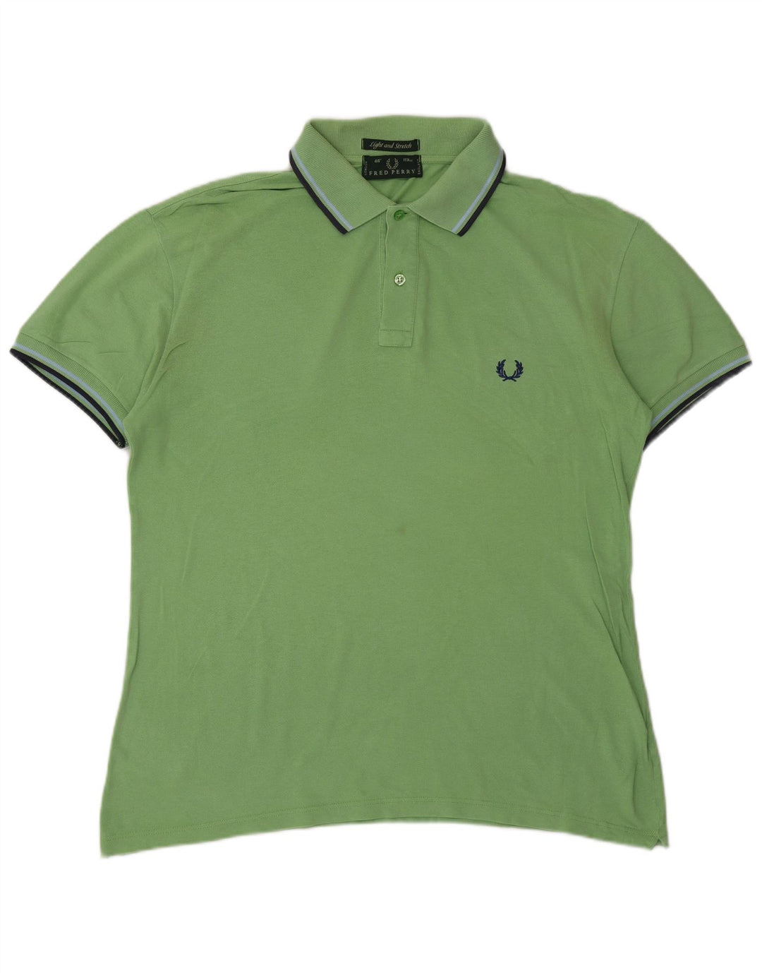 FRED PERRY Ανδρικό πουκάμισο πόλο πράσινο μεγάλο