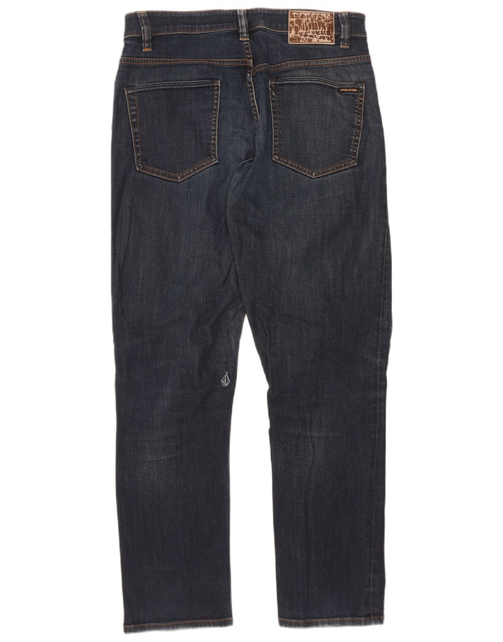 Volcom Ανδρικό Solver Straight Jeans W30 L30 Navy Blue