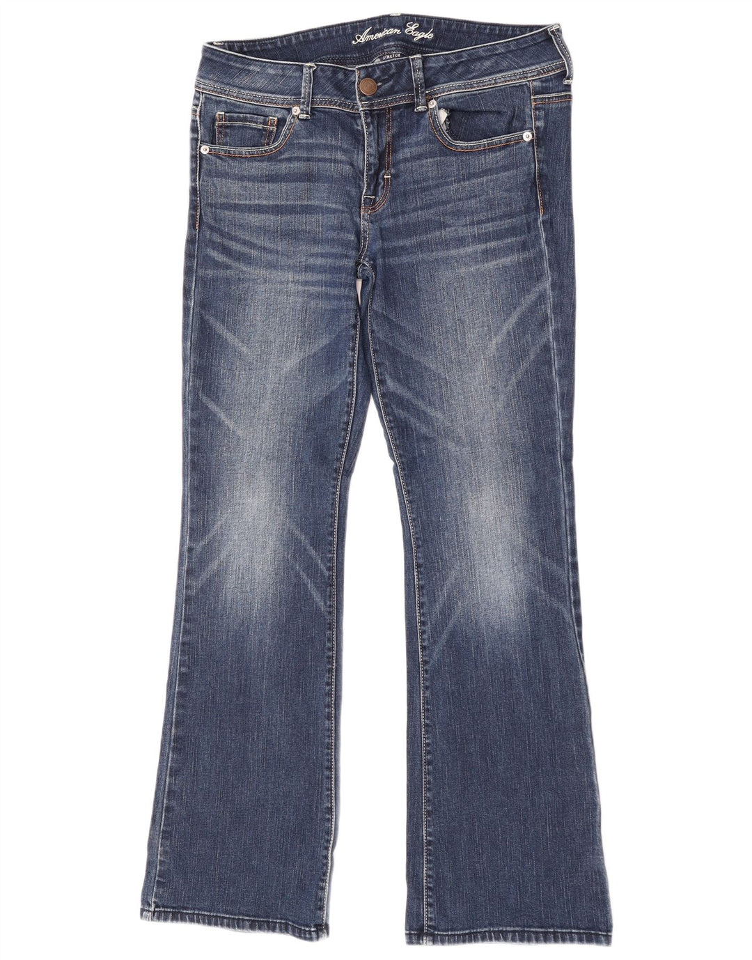 American Eagle Bootcut Jeans US 8 Medium W32 L32 Μπλε βαμβακερό