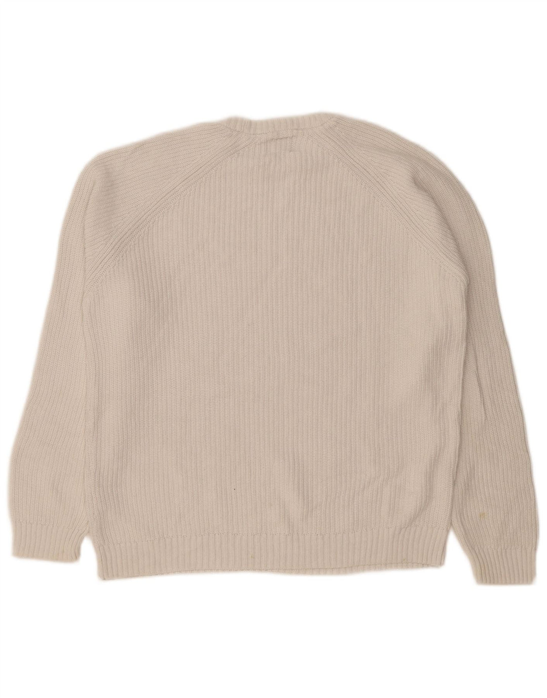 Ανδρικό πουλόβερ Zara Crew Neck Jumper Small White
