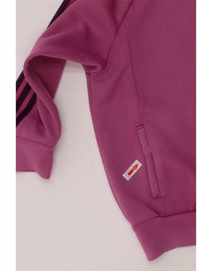 Κορίτσια αθλητική φόρμα Adidas Top Jacket 3-4 Years Pink Polyester