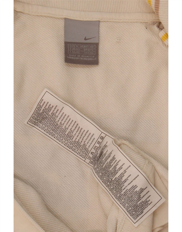 Γυναικεία φόρμα γραφικών Nike Top Jacket UK 10/12 Medium White Colourblock