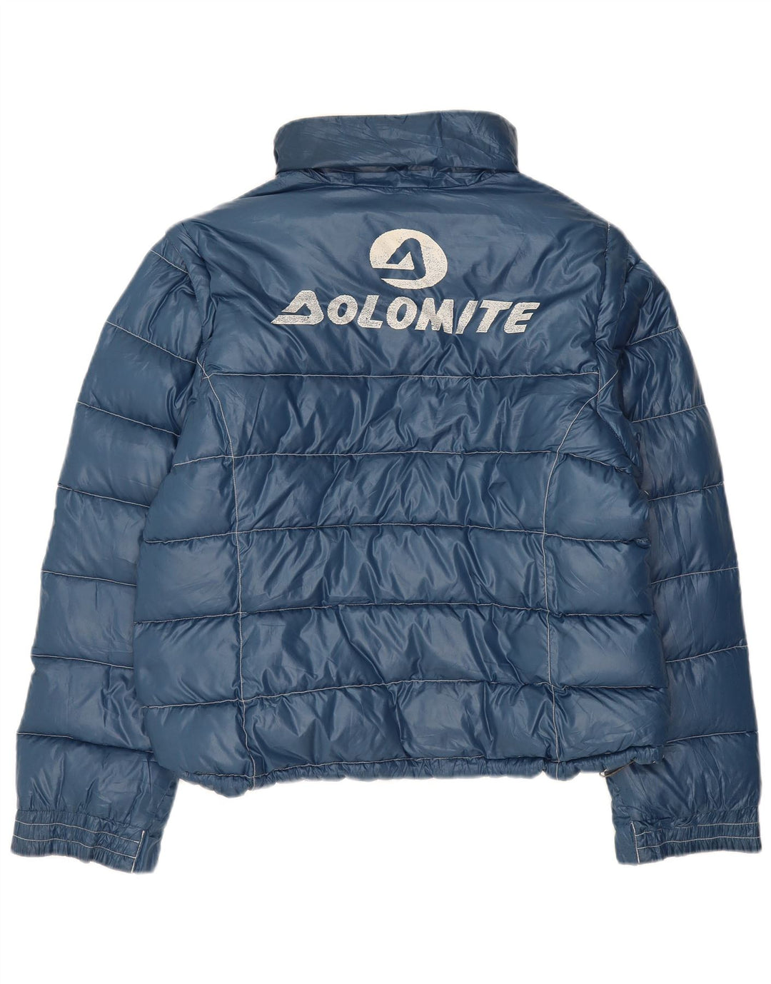 Γυναικείο Dolomite Crop Graphic Padded Jacket UK 18 XL Blue Colourblock