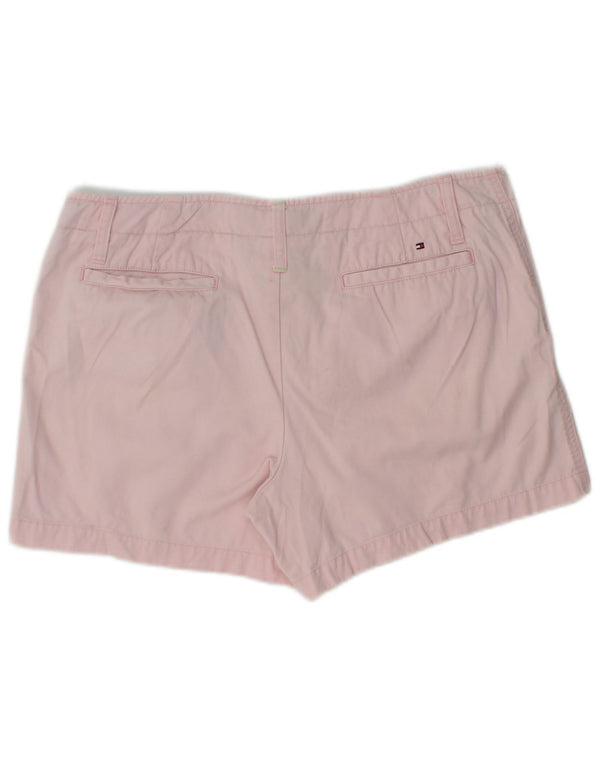 TOMMY HILFIGER Womens Chino Shorts US 10 Large W32  Pink Cotton