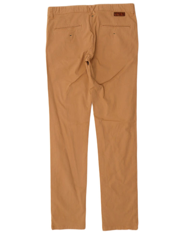 Zara Ανδρικό παντελόνι Chino Slim EU 42 Large W32 L34 Beige