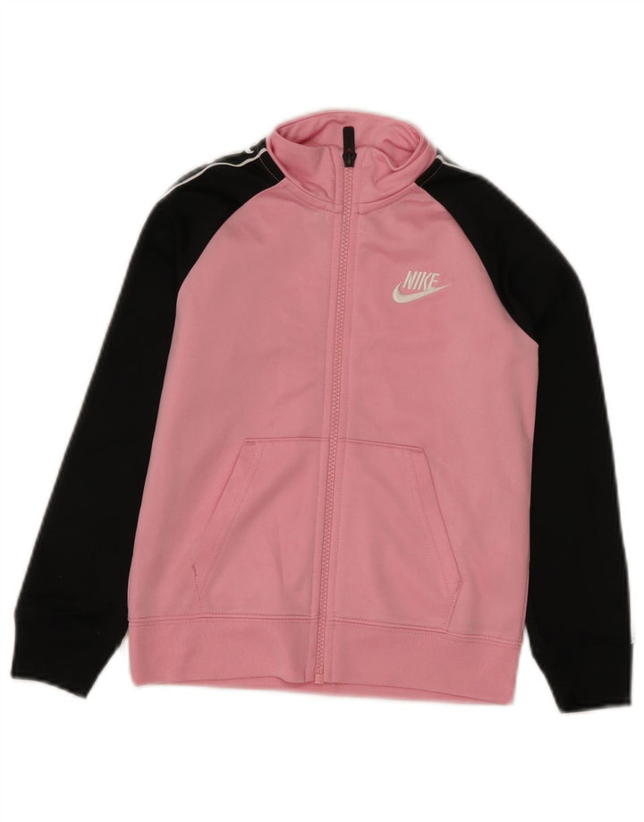 Κοριτσίστικη φόρμα Nike Top μπουφάν 5-6 ετών Μεσαίου ροζ χρώματος πολυεστέρας