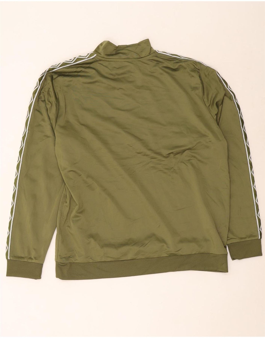 Ανδρικό φούτερ με φερμουάρ Umbro, Jumper XL, πράσινο πολυεστέρα