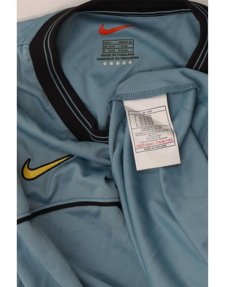 Ανδρικό μπλουζάκι Nike Inter Milan Top UK 42/44 Large Blue Polyester