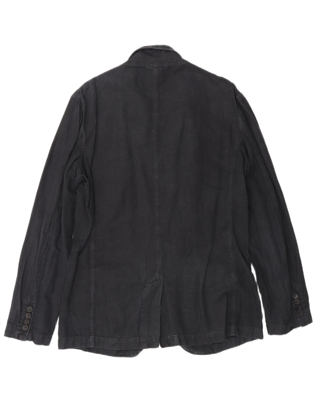 Zara Ανδρικό σακάκι με 3 κουμπιά σακάκι UK 40 Large Navy Blue Lenn