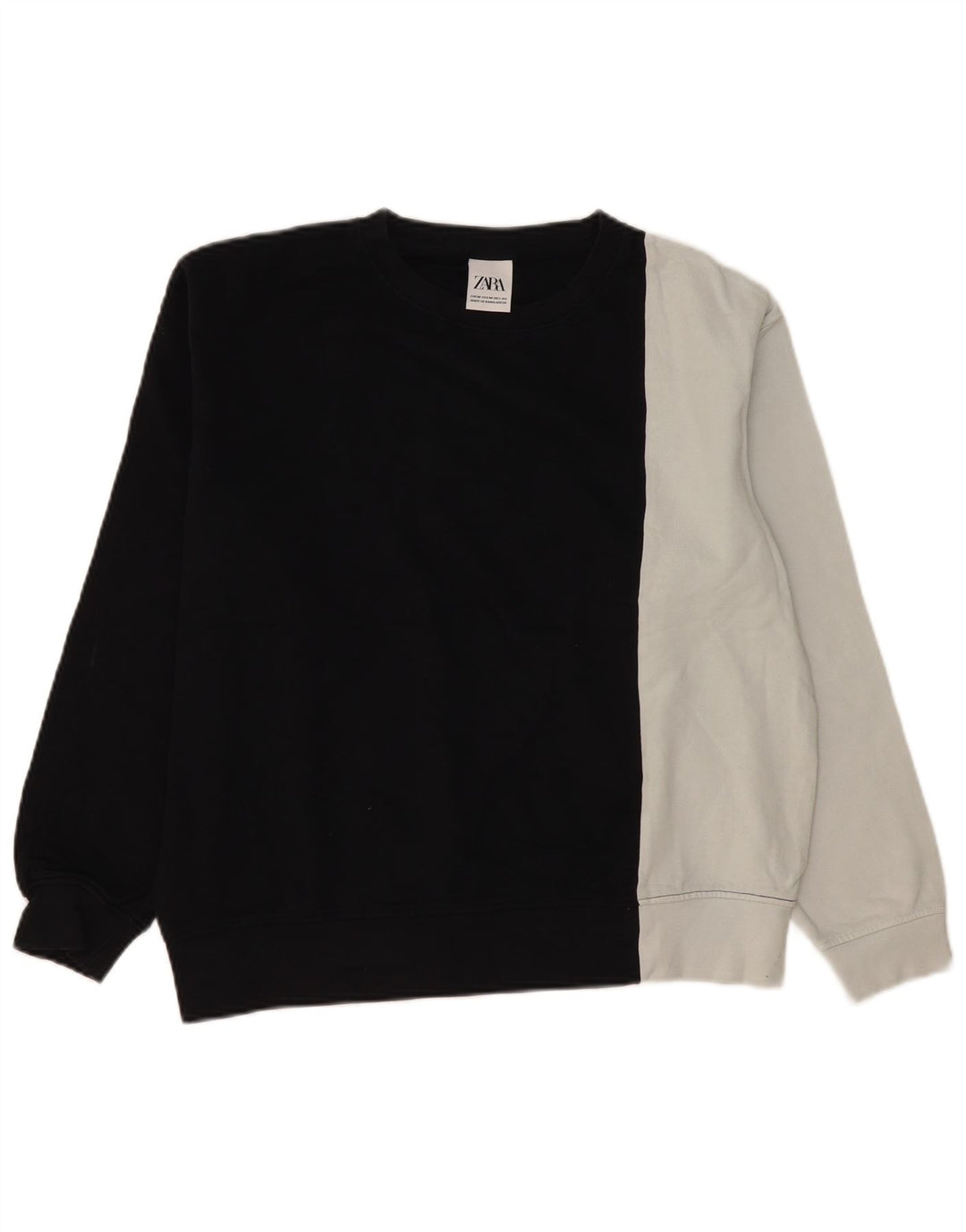 Ανδρικό φούτερ Zara Jumper Medium Black Colourblock