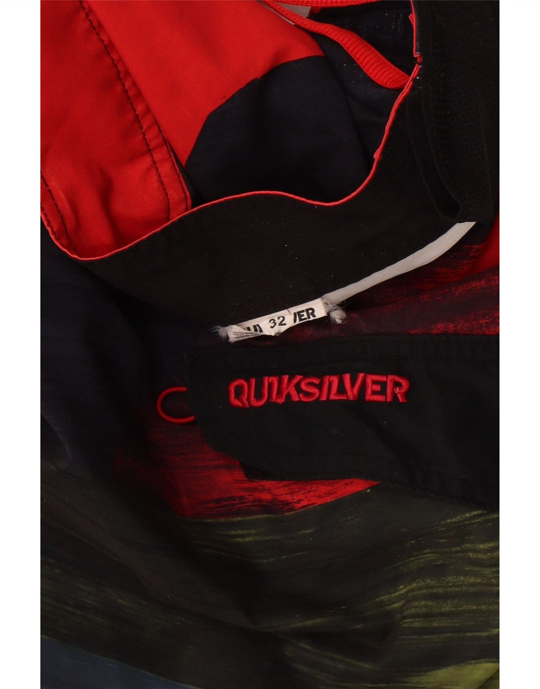 Ανδρικό γραφικό σορτς κολύμβησης Quiksilver μεσαίο πολύχρωμο ριγέ