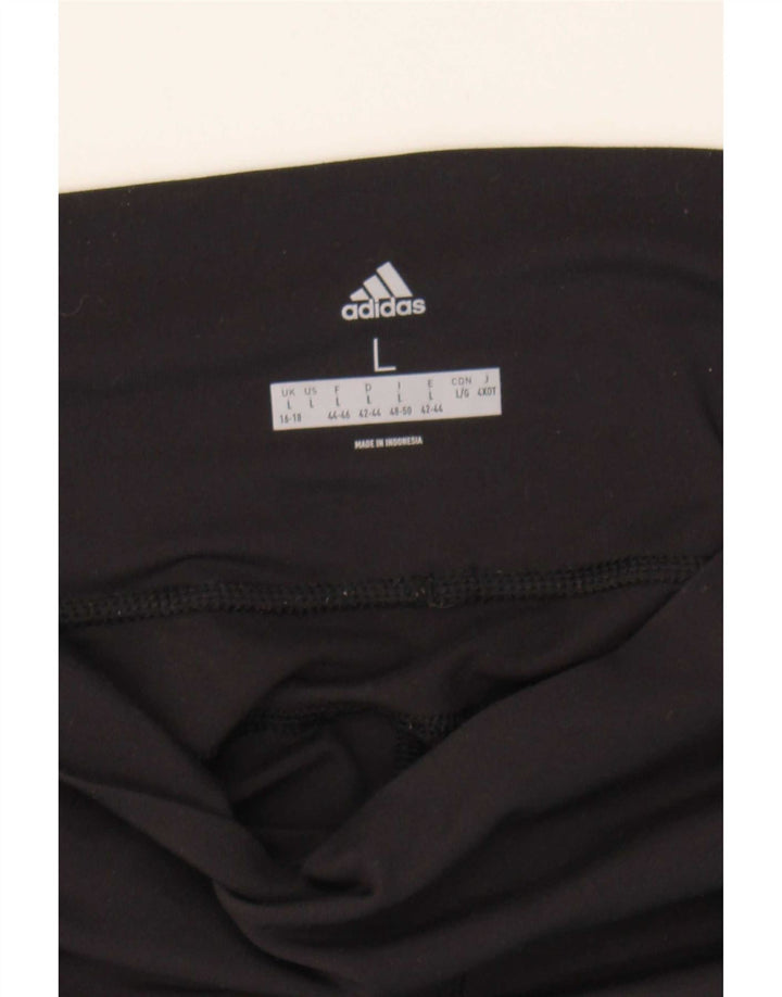Adidas Γυναικείο Κολάν UK 16/18 Large Μαύρο