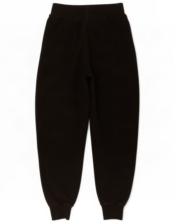 Zara Γυναικεία φόρμα παντελόνια Joggers UK 12 μεσαία μαύρα βαμβακερά