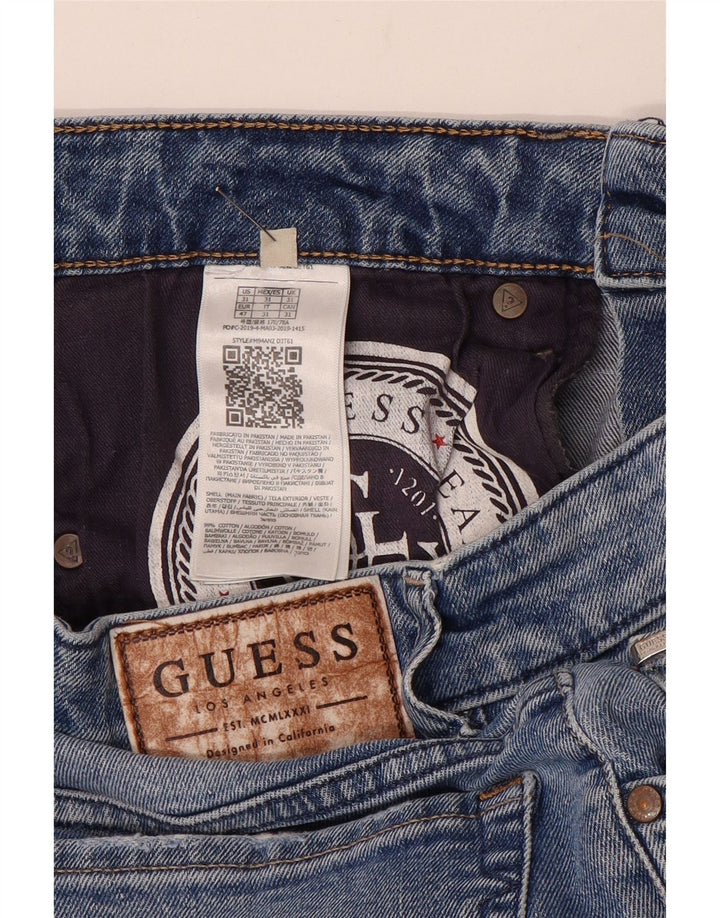 Guess Ανδρικό Slim Jeans W31 L32 Blue Cotton