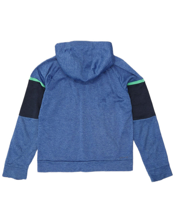 RUSSELL ATHLETIC Boys Dri-Power Hoodie Jumper 15-16 ετών 2XL Μπλε