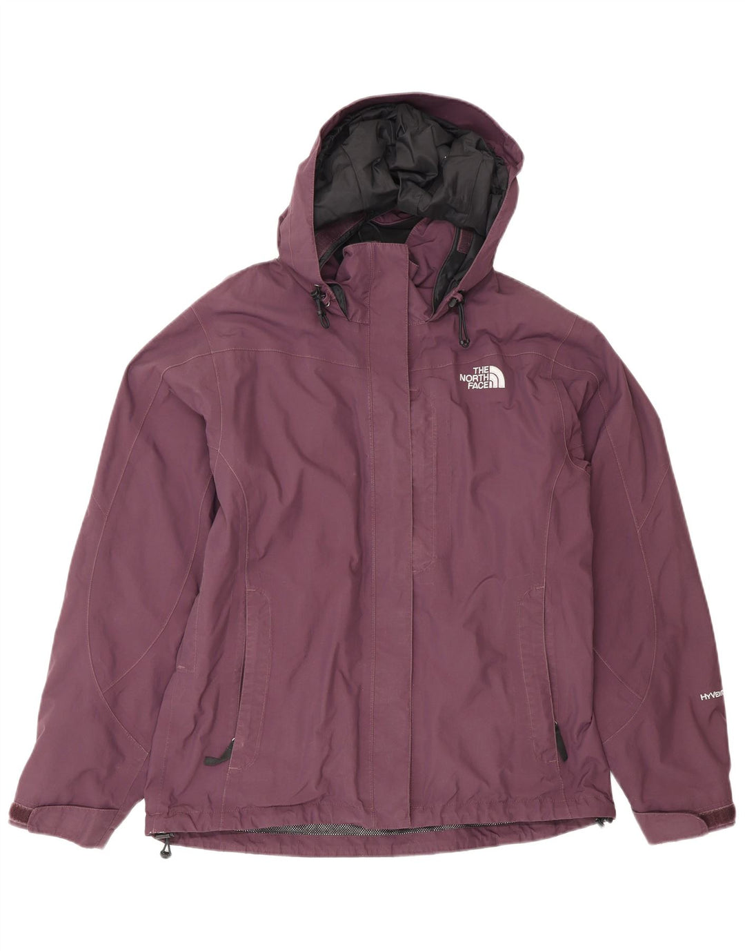 The North Face γυναικείο μπουφάν βροχής με κουκούλα UK 14 Medium Purple Nylon