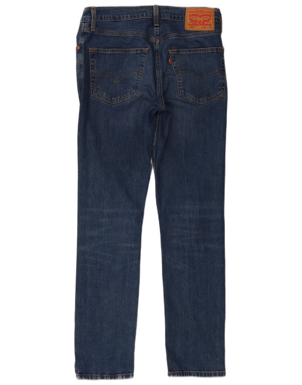Levi's Mens 511 Slim Jeans W32 L32 Blue Cotton
